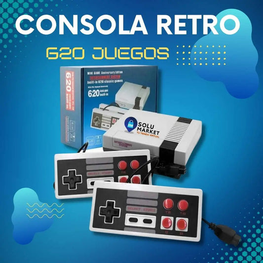 Consola Retro de 620 Juegos