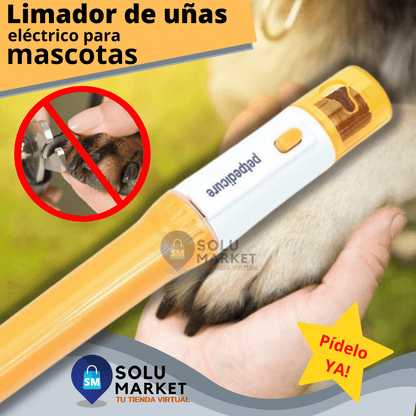 Limador de uñas para mascotas