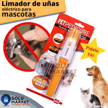 Limador de uñas para mascotas